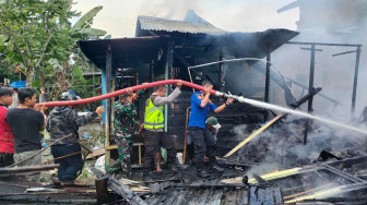 Kuala Tungkal Kebakaran Lagi, Dalam Seminggu Terjadi Dua Kali